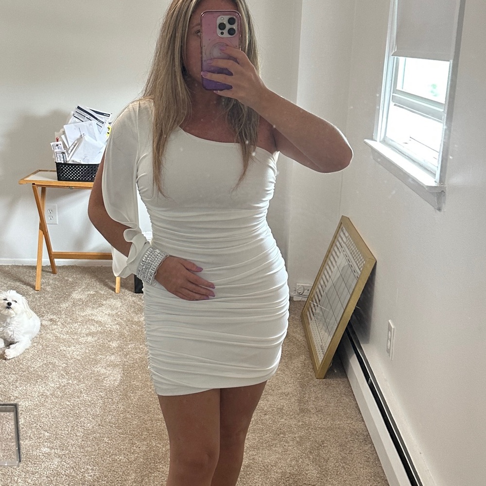 White dress